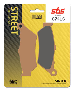 Bmw GS Adventure 1250 2019-2021 SBS Sintered Rear Brake Pad 674LS