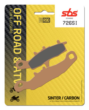Kawasaki Super Sherpa 250 2000-2002 SBS Sintered Front Brake Pad 726SI