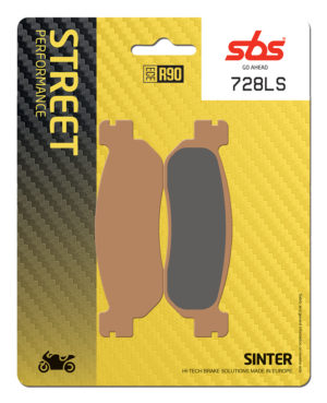 Yamaha R6 600 1999-2002 SBS Sintered Rear Brake Pad 728LS