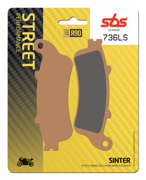 Honda ABS 800 2006-2013 SBS Sintered Rear Brake Pad 736LS
