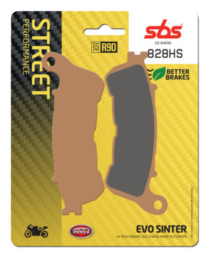 Honda F ABS 600 2011-2013 SBS Sintered Front Brake Pad 828HS