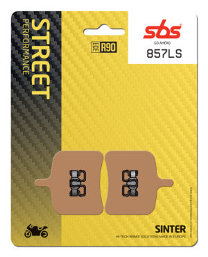 Buell R 1125 2008-2010 SBS Sintered Rear Brake Pad 857LS