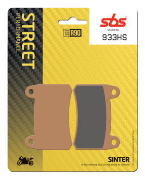Benelli S 302 2018-2019 SBS Sintered Front Brake Pad 933HS