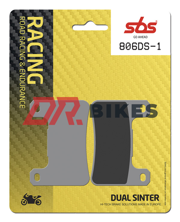 Kawasaki Z 1000 2010-2013 SBS Dual Sintered Front Brake Pads 806DS-1