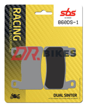 Kawasaki ZX-6 R 636 ABS Ninja 2013-2024 SBS DS Front Brake Pads 860DS-1