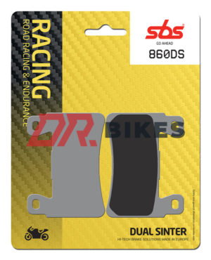 Kawasaki ZX-6 R 636 ABS Ninja 2013-2024 SBS DS Front Brake Pads 860DS-2