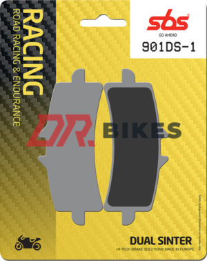 BMW R 1200 R ABS 2015-2019 SBS Dual Sintered Front Brake Pads 900DS-1