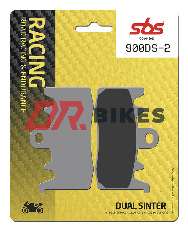 Can Am (Brp) SPYDER 990 RT 2013-2014 SBS Dual Sintered Front Brake Pads 900DS-2