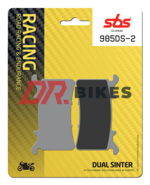 SBS Dual Sintered Front Brake Pads 985DS-2