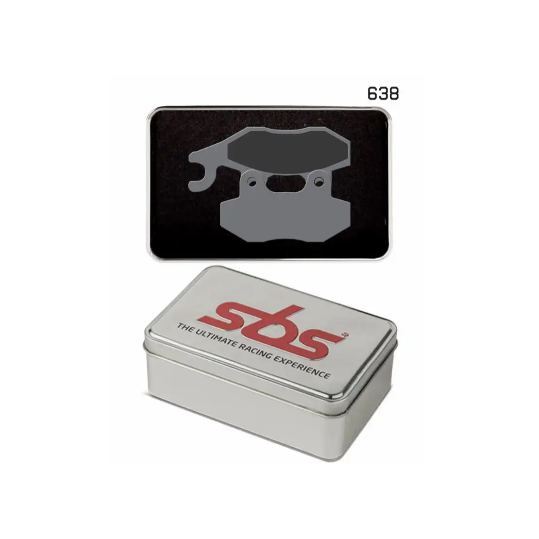 SBS Dual Sintered Front Brake Pads 638DS-1