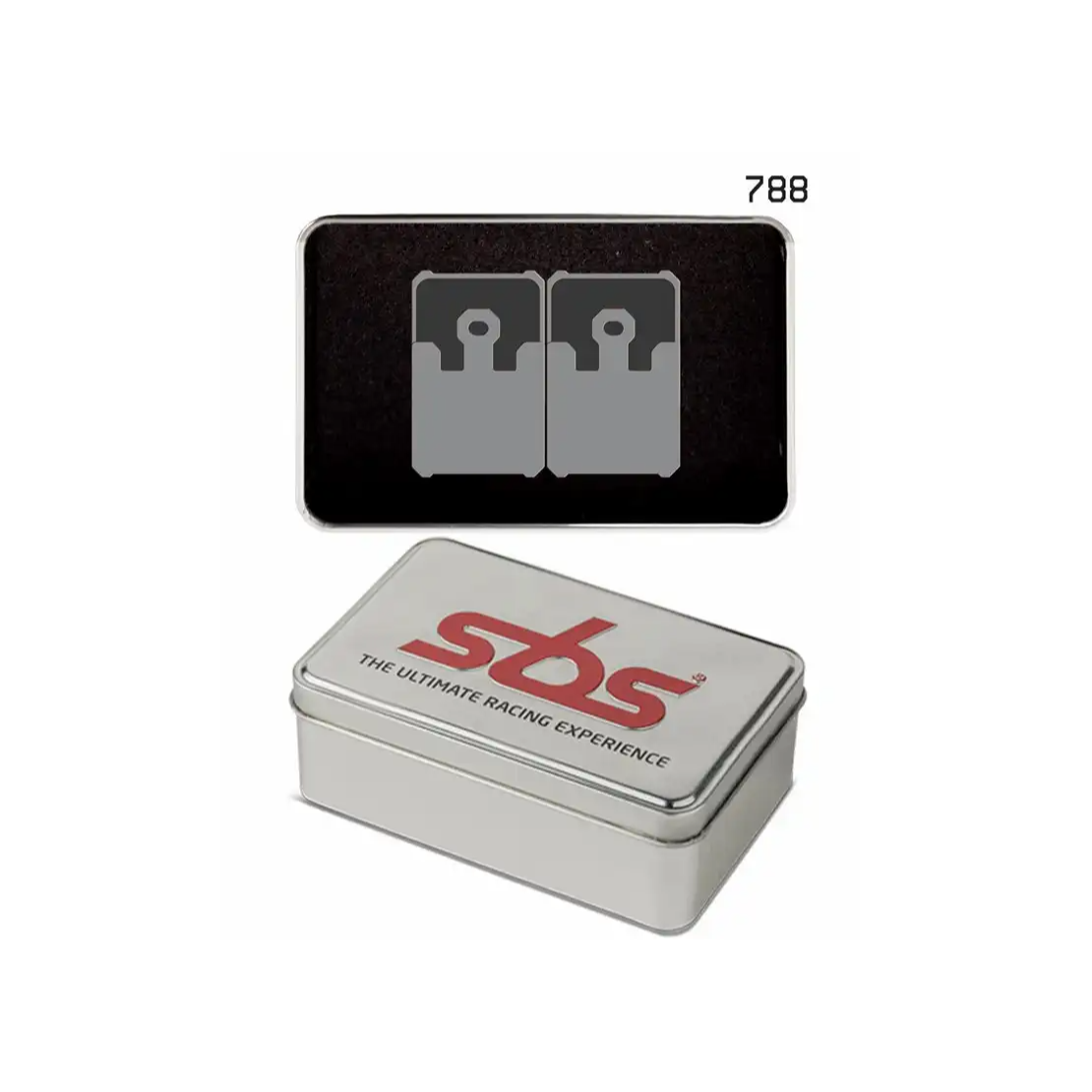 SBS Dual Sintered Front Brake Pads 788DS-1