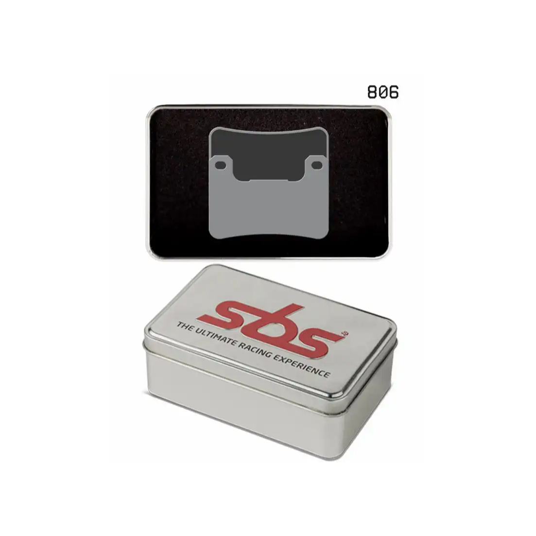 SBS Dual Sintered Front Brake Pads 806DS-2