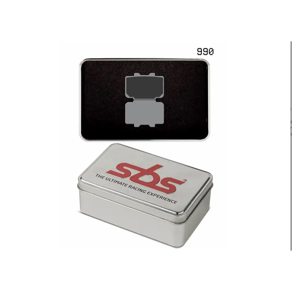 SBS Dual Sintered Front Brake Pads 990DS-1