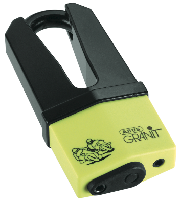 ABUS Brake Disc Lock 37/60 HB70 Granit Quick Yellow 903