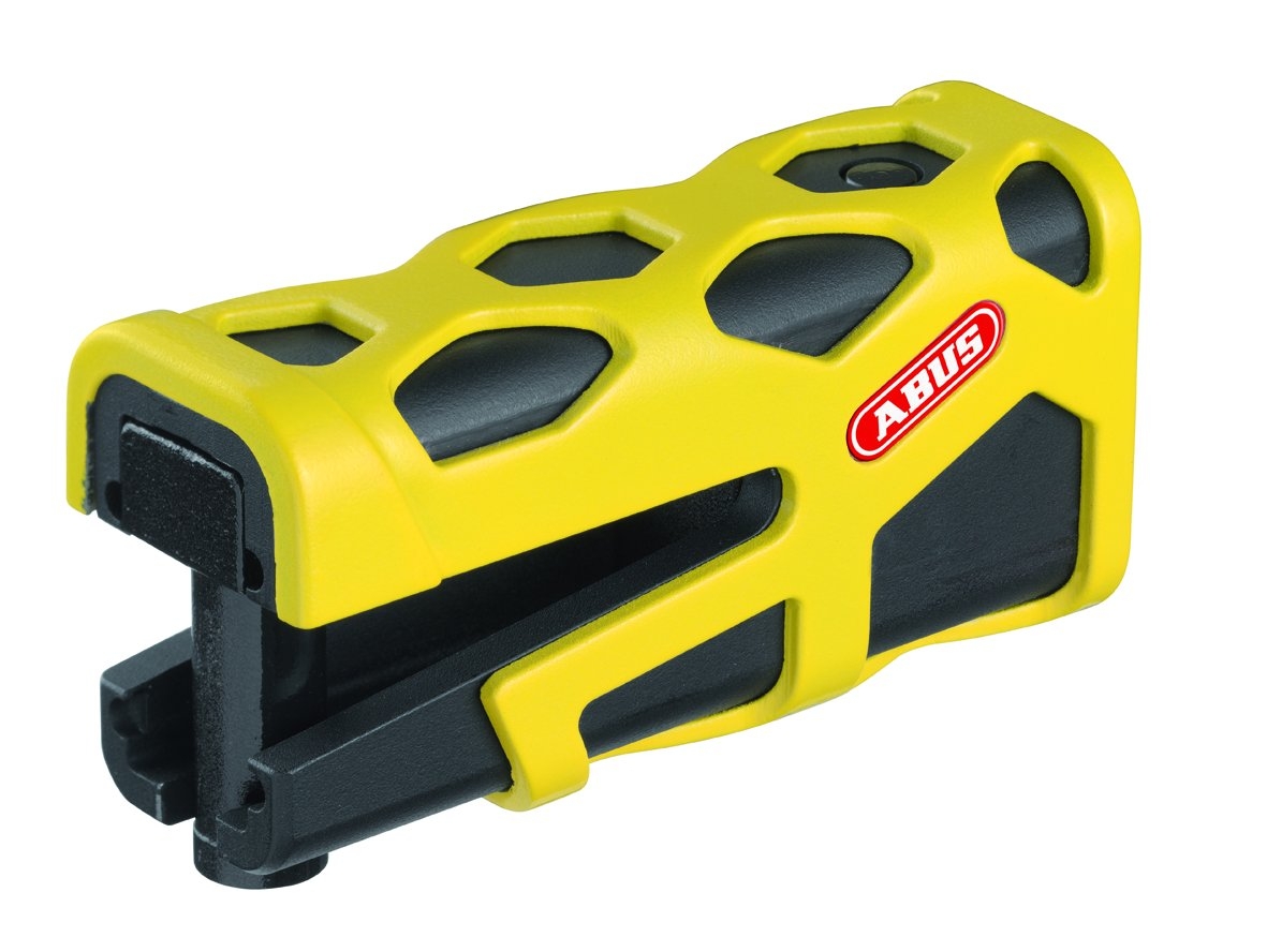 ABUS Brake Disc Lock Granit 77 Sledg Web Yellow 48736