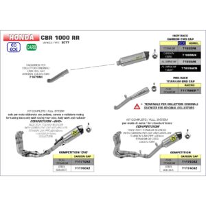 honda x adv 750 2017 2018 2019 2020 arrow exhaust (copy)