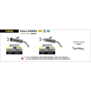 kove 800x pro euro 5 2024 arrow exhaust (copy)