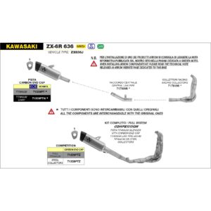 honda cb125r euro 5 2024 arrow exhaust (copy)
