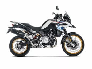 bmw f800gt 2017 2018 akrapovic titanium silencer slip on kit black hexagonal road legal s b8so7 hzaabl (copy)