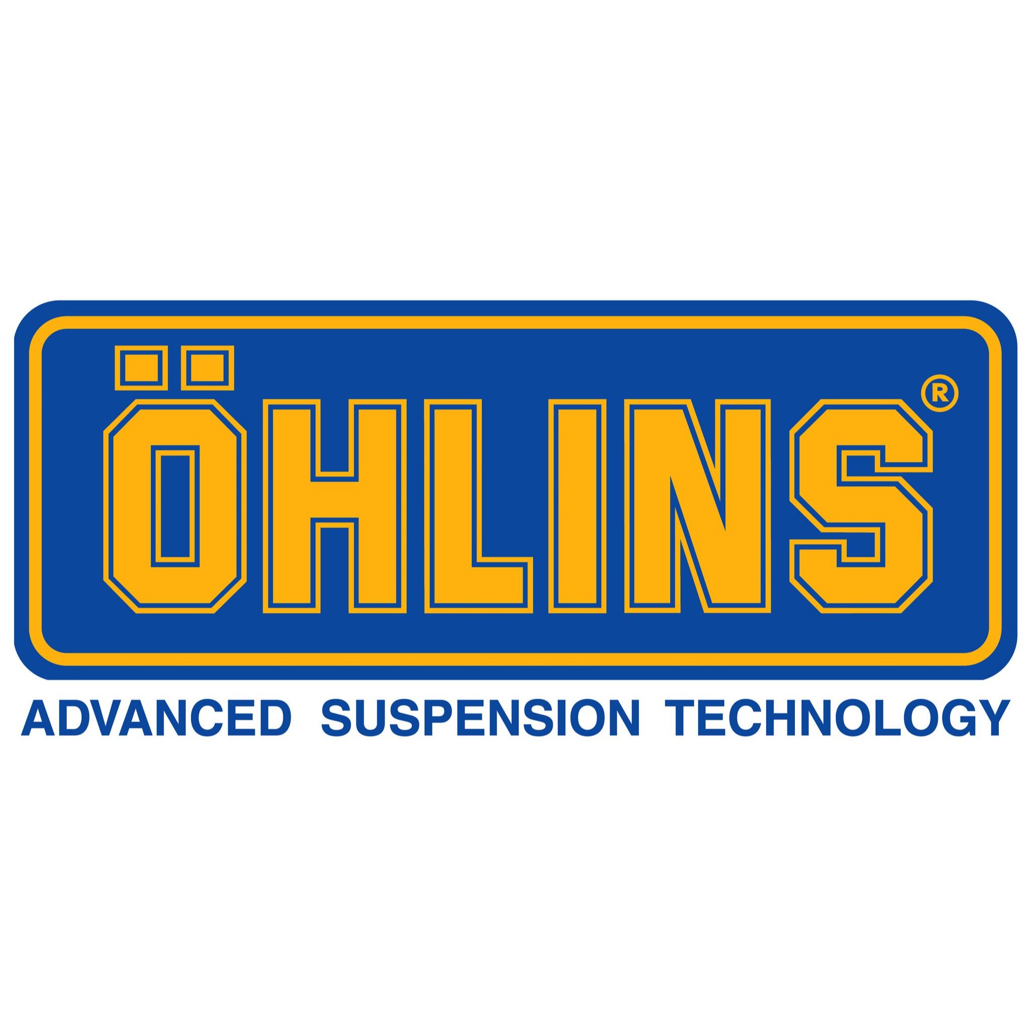 white ohlins logo