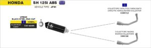 Honda SH125 / 150i ABS 2012 2013 2014 2015 2016 Arrow Exhaust