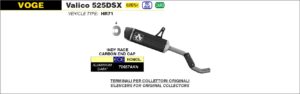 Voge Valico 525DSX Euro 5+ 2023 2024 Arrow Exhaust