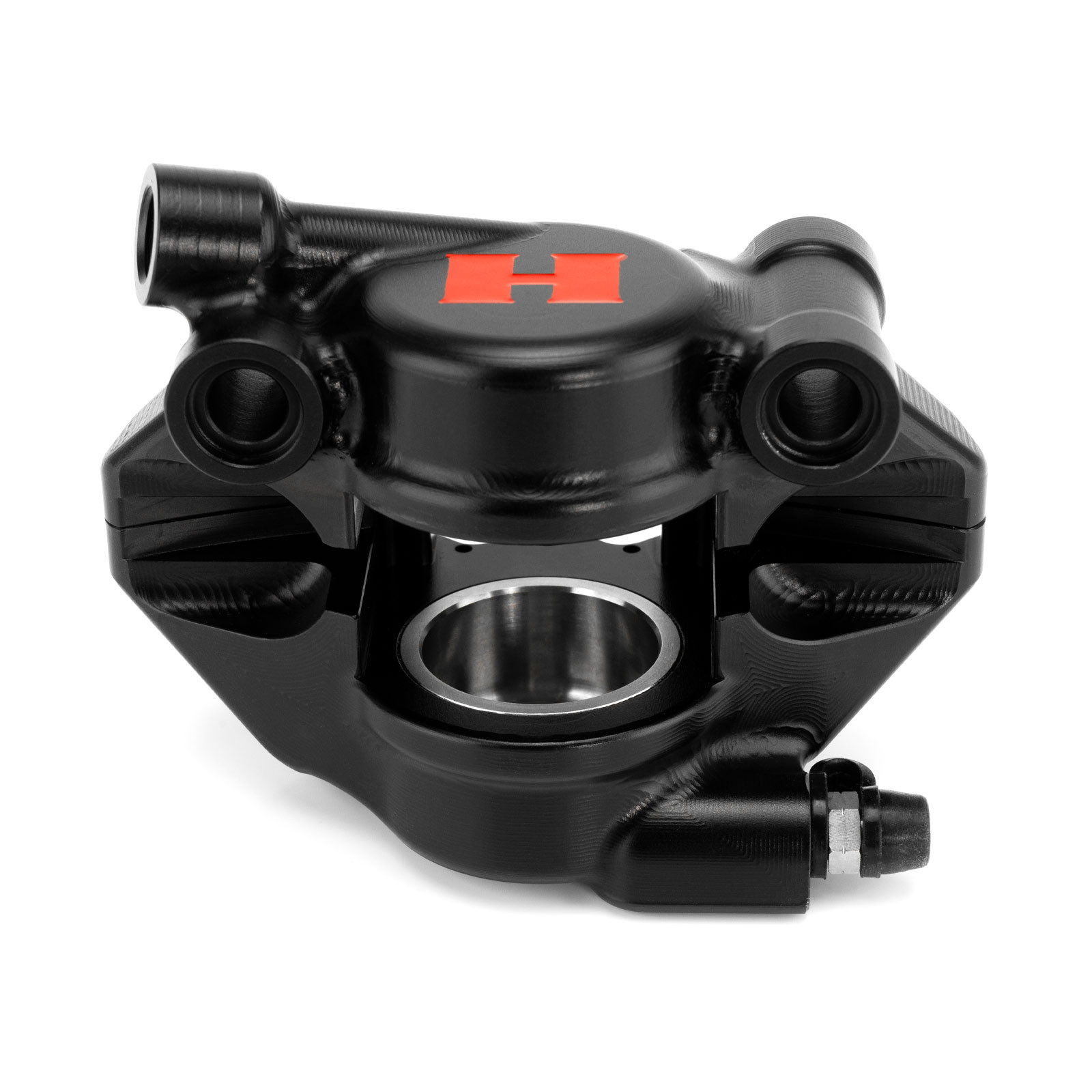 hel 60mm solid billet 2 piston rear radial brake caliper for moto3™
