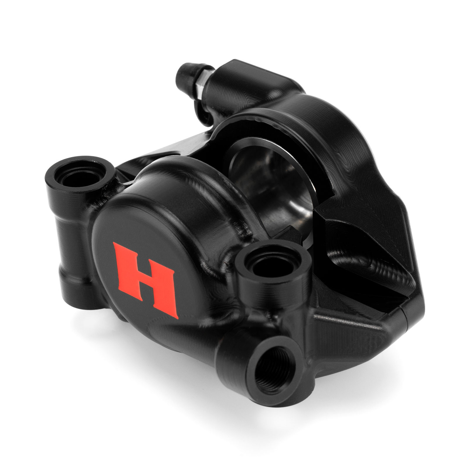 hel 60mm solid billet 2 piston rear radial brake caliper for moto3™