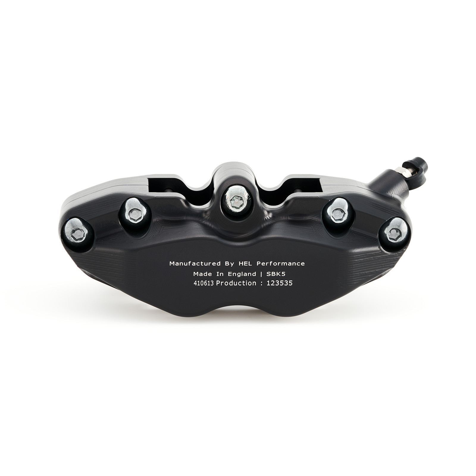 hel v2 100mm solid billet 4 piston front radial brake calipers with flat back