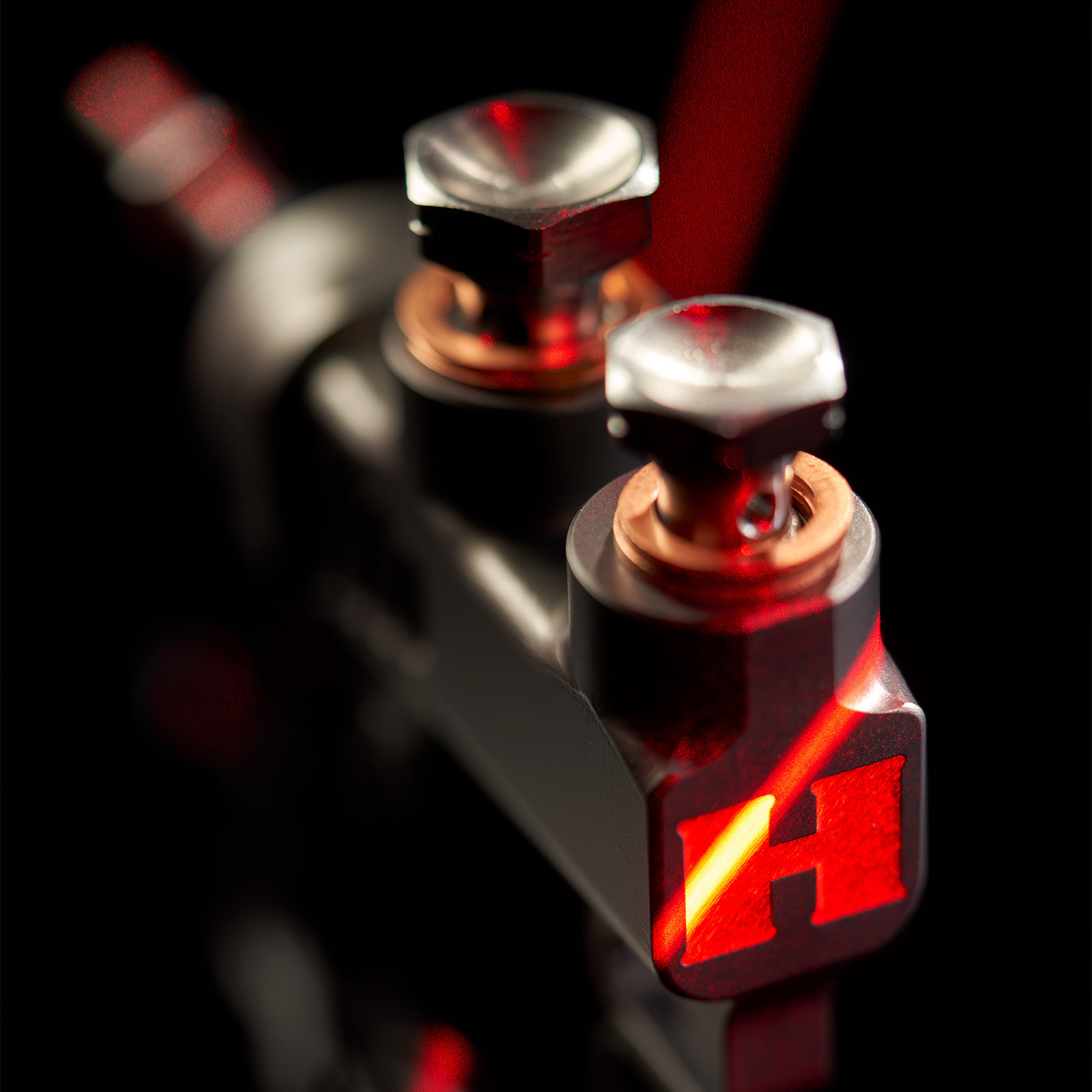 hel solid billet twin port rear master cylinder
