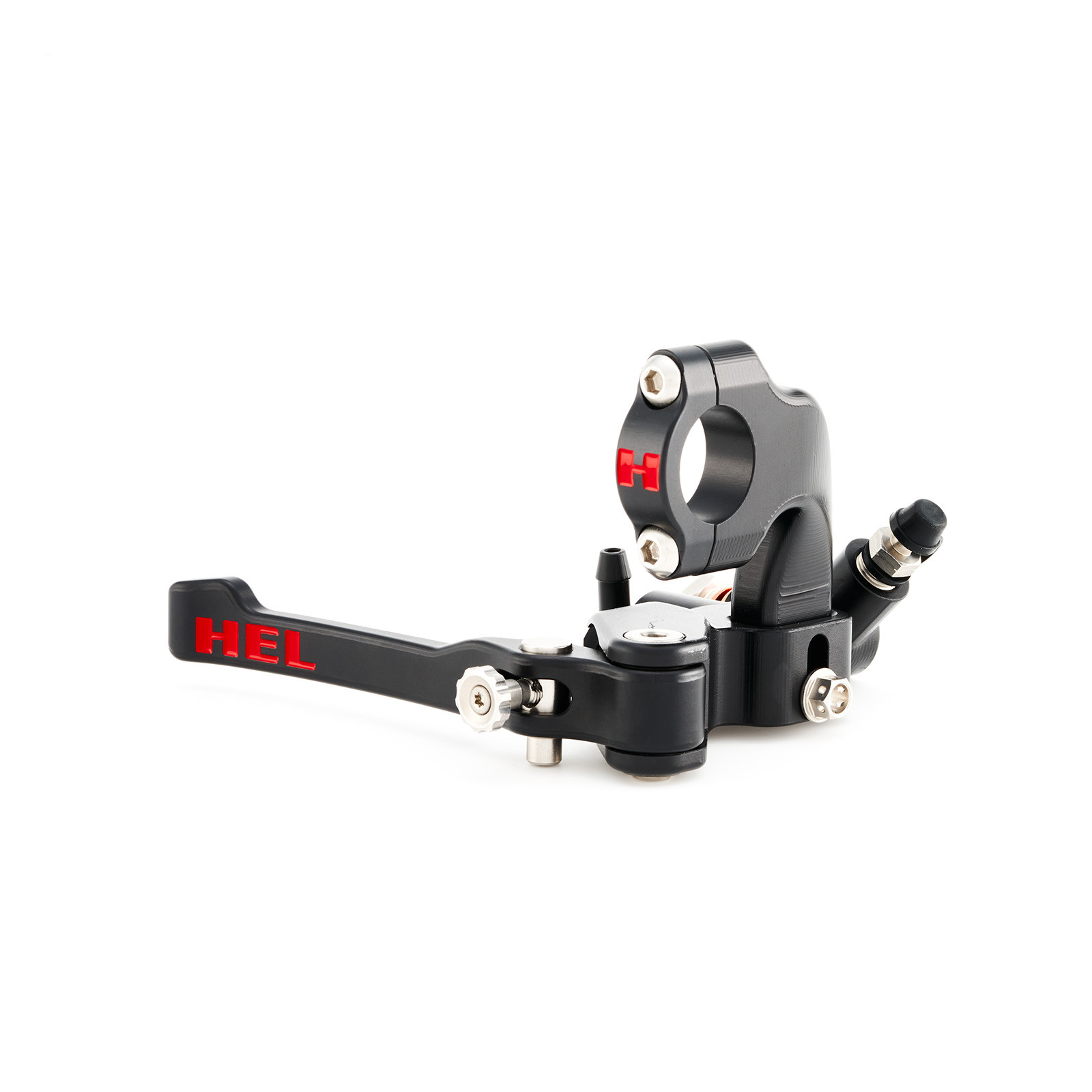 hel solid billet bar mounted adjustable rear thumb brake