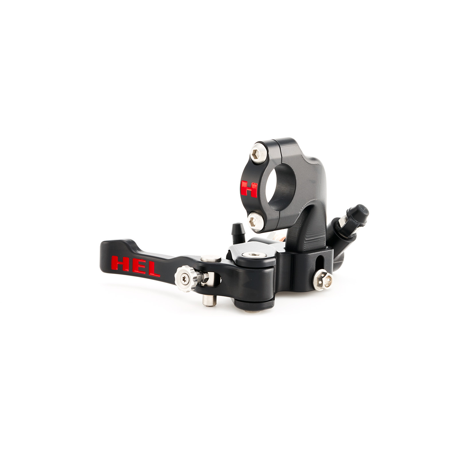 hel solid billet bar mounted adjustable rear thumb brake