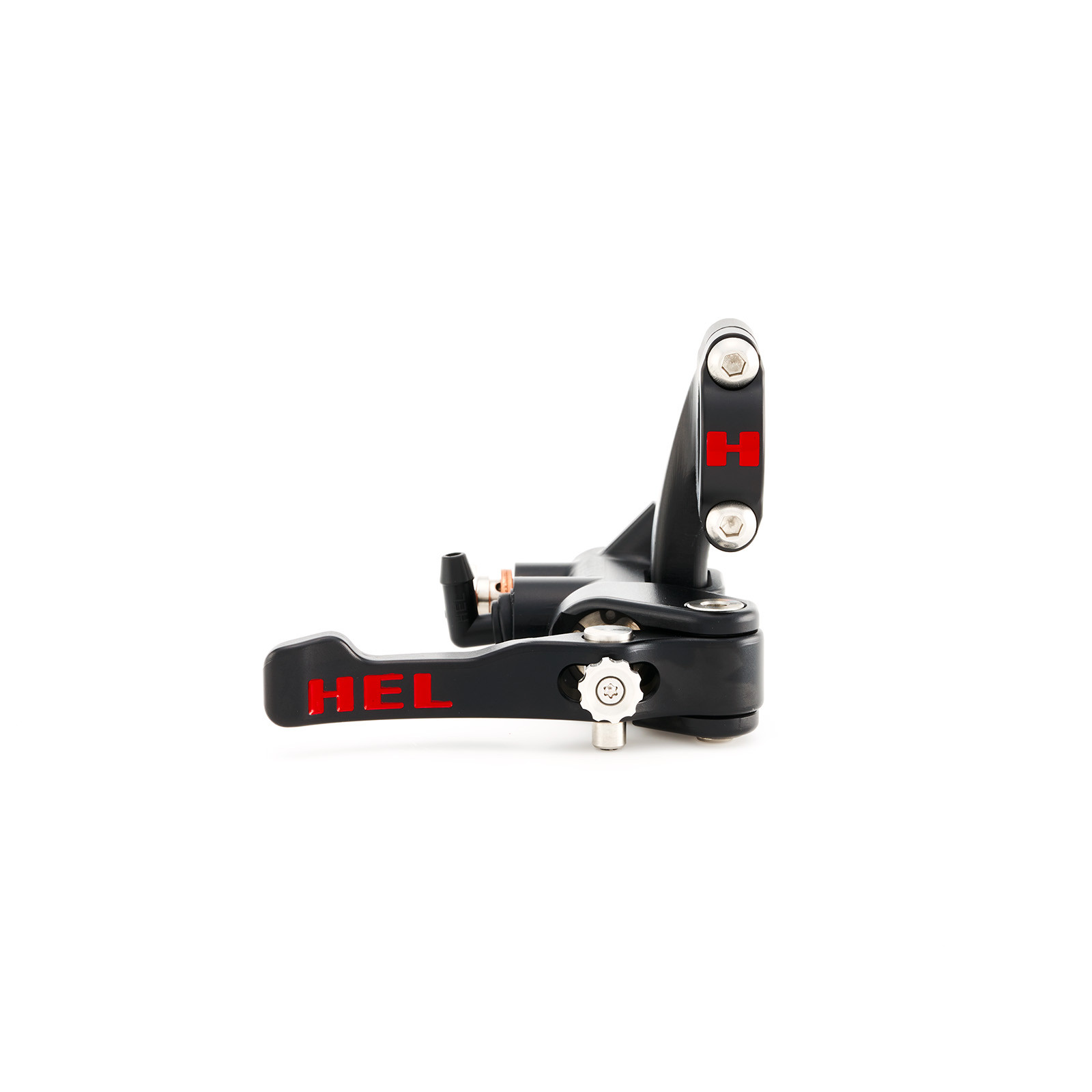 hel solid billet bar mounted adjustable rear thumb brake